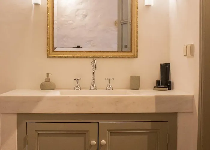 Traditional House Chora Near The Monastery *